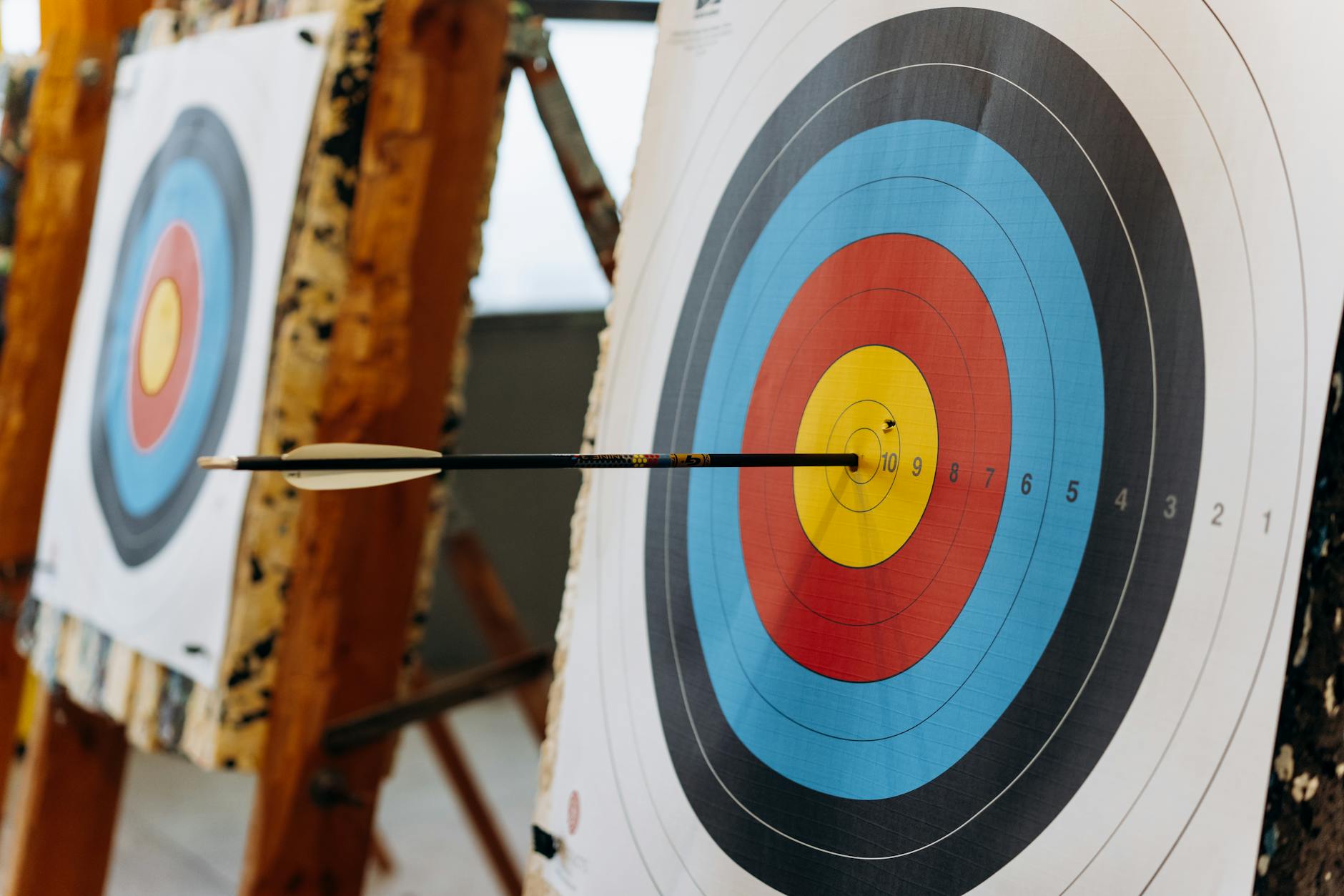 Un bersaglio con un obiettivo al centro, rappresentante il pubblico target
